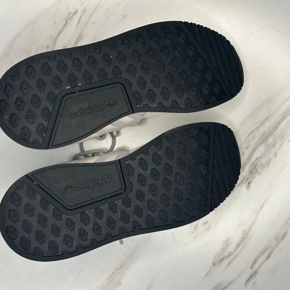 Adidas Sneakers Size 3 Grey & Pink - Picture 3 of 4